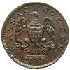 Image 2 : 1787 Massachusetts Half Cent Ryder 2-A R3 PCGS graded MS62 Brown