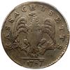 Image 2 : 1787 Massachusetts Cent Ryder 4-J R7 PCGS graded VG10