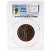 Image 3 : 1788 Massachusetts Cent Ryder 11-C R5 PCGS graded XF45