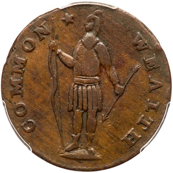 1788 Massachusetts Cent Ryder 11-E R4 PCGS graded XF45
