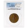Image 3 : 1788 Massachusetts Cent Ryder 11-E R4 PCGS graded XF45