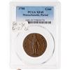 Image 3 : 1788 Massachusetts Cent Ryder 12-M R4- PCGS graded XF45