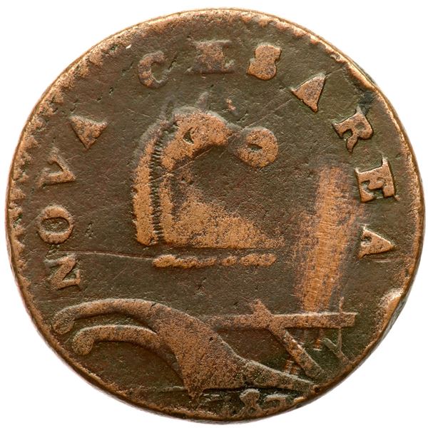 1787 New Jersey Maris 55-l R5 VG7