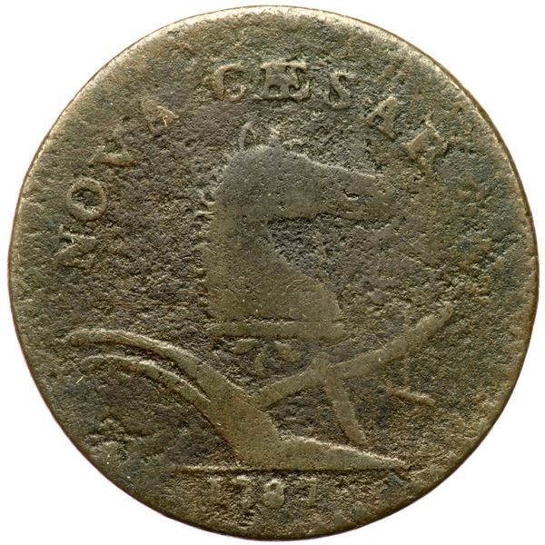 1787 New Jersey Maris 63-q R3 Large Planchet G5