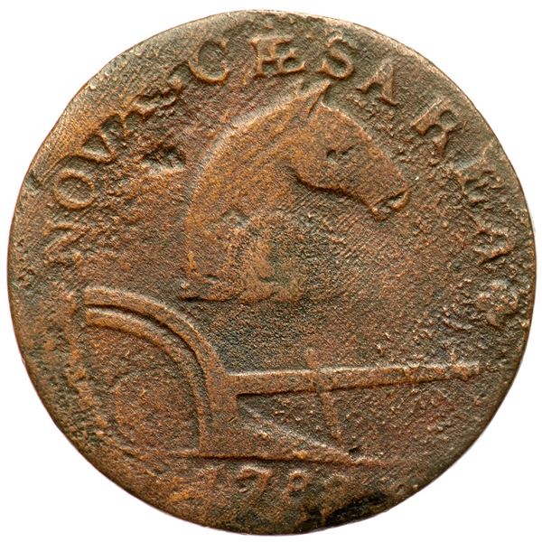 1788 New Jersey Maris 75-bb "Running Fox" R4+ VG7