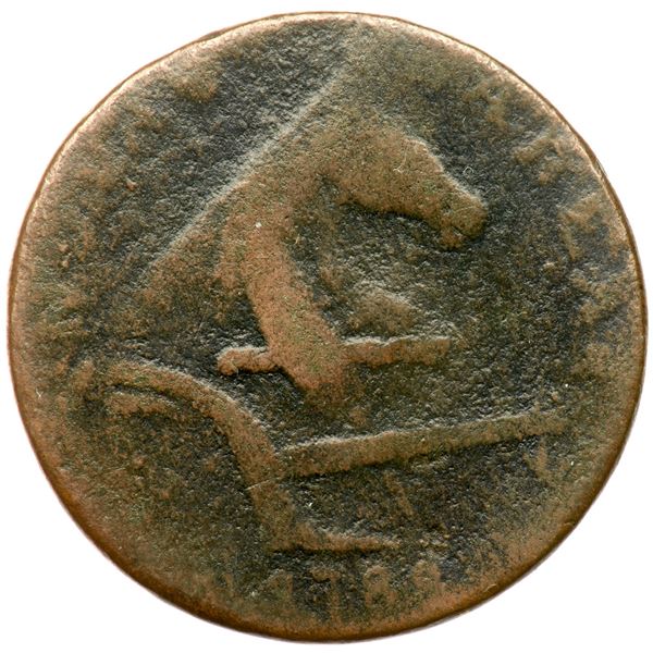 1788 New Jersey Maris 77-dd R2 "Running Fox" G4