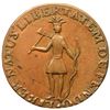Image 1 : (1787)  John Bolen copy of the LIBERNATUS Pattern for Thomas Machin in copper  Kenney-7  AU50