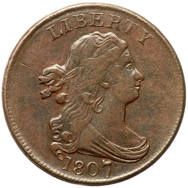 1807 C-1 R1 Repunched 7 EF40