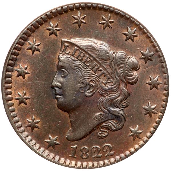 1822 N-1 R3 Close Date ANACS graded AU50