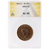 Image 3 : 1822 N-1 R3 Close Date ANACS graded AU50