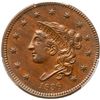 Image 1 : 1836 N-7 R4 PCGS graded AU58