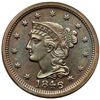 Image 1 : 1846 N-1 R1 Repunched 184 ANACS graded AU58