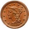 Image 1 : 1847 N-4 R3 Repunched 18 PCGS graded AU55