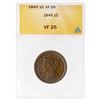 Image 3 : 1849 N-4 R1 ANACS graded VF25