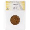 Image 3 : 1850 N-11 R3+ ANACS graded EF45