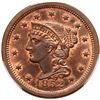 Image 1 : 1852 N-18 R3 PCGS graded MS64 Red & Brown