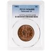 Image 3 : 1852 N-18 R3 PCGS graded MS64 Red & Brown