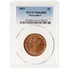 Image 3 : 1853 N-5 R2- PCGS graded MS64 Red & Brown