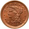 Image 1 : 1854 N-14 R2 Repunched 4 ANACS graded MS60 Details Edge Damaged