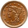 Image 1 : 1856 N-1 R1 Italic 5 PCGS graded MS63 Brown
