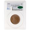 Image 3 : 1856 N-20 R3+ PCGS graded MS64 Brown, CAC Approved