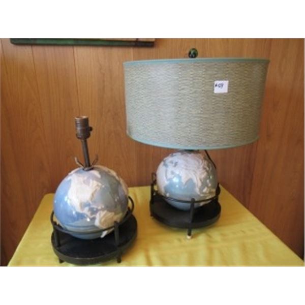 2 COLLECTIBLE ELECTRIC CERAMIC LAMPS