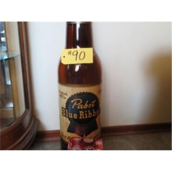 PABST BLUE RIBBON COLLECTOR BOTTLE C/W