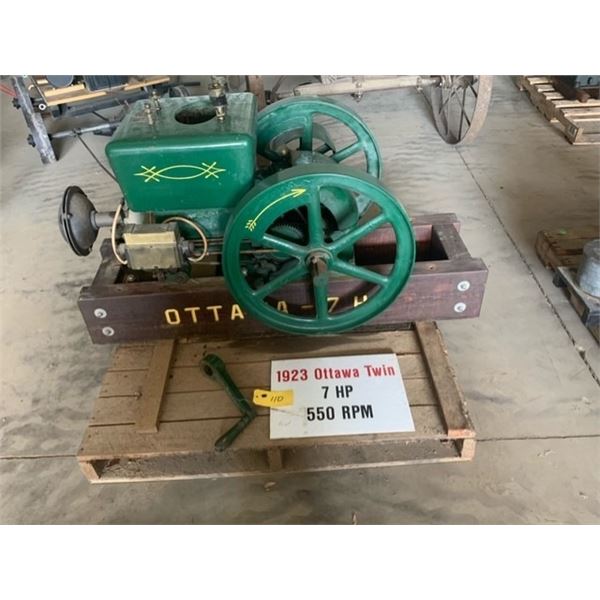 1923 OTTAWA TWIN 7 HP