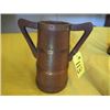 Image 1 : WOODEN PITCHER WITH COPPER BAND & 2 SIDE HANDLES