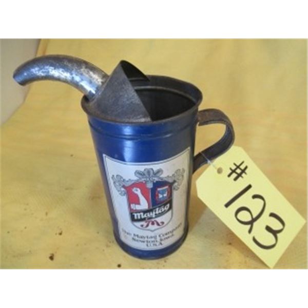 MAYTAG OIL JUG