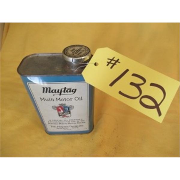 MAYTAG MULTI MOTOR OIL TIN
