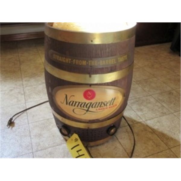 NARRAGANSETT BARREL RADIO