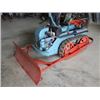 Image 5 : RANSOMES Crawler Tractor, 1 Cyl Gas Engine, c/w Dozer Blade, NO.81852