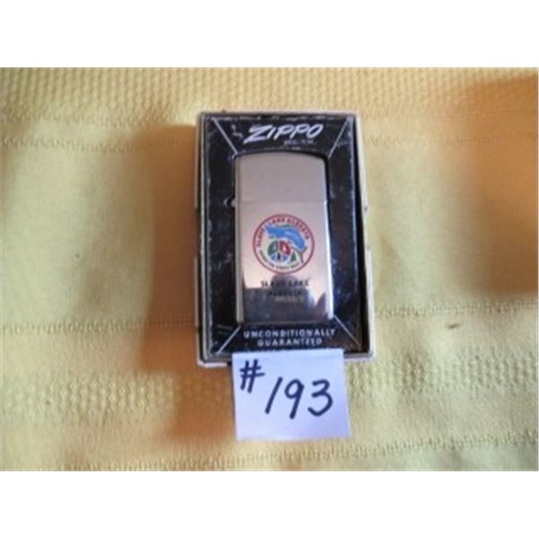 ZIPPO LIGHTER IN ORIGINAL BOX