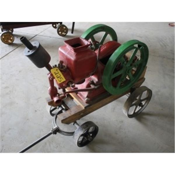 MASSEY HARRIS 2 HP ON CART C/W BELT PULLEY