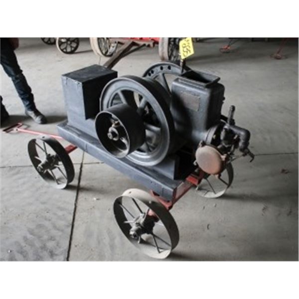 RENFREW 2.5 HP ON CART C/W BELT PULLEY