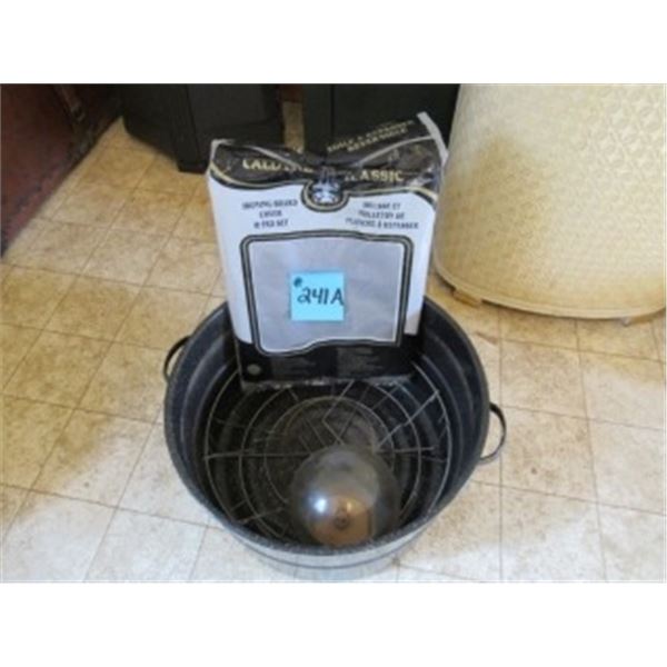 ENAMEL CANNER & IRONING BOARD COVER