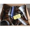 Image 1 : BOX WITH GREASE GUNS, FUNNEL