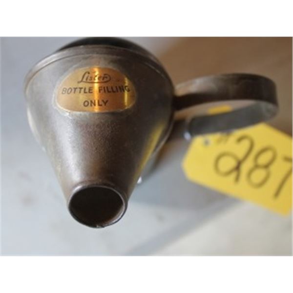 LISTER BOTTLE FILLING FUNNEL & JUG