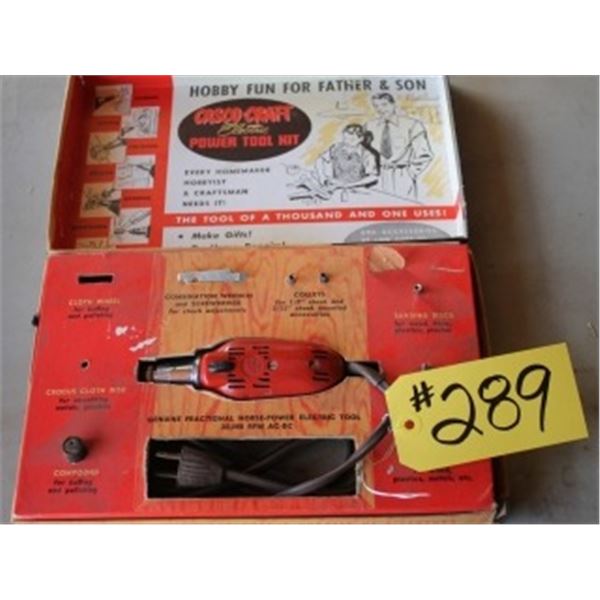 CASCO CRAFT POWER TOOL KIT IN ORIGINAL BOX