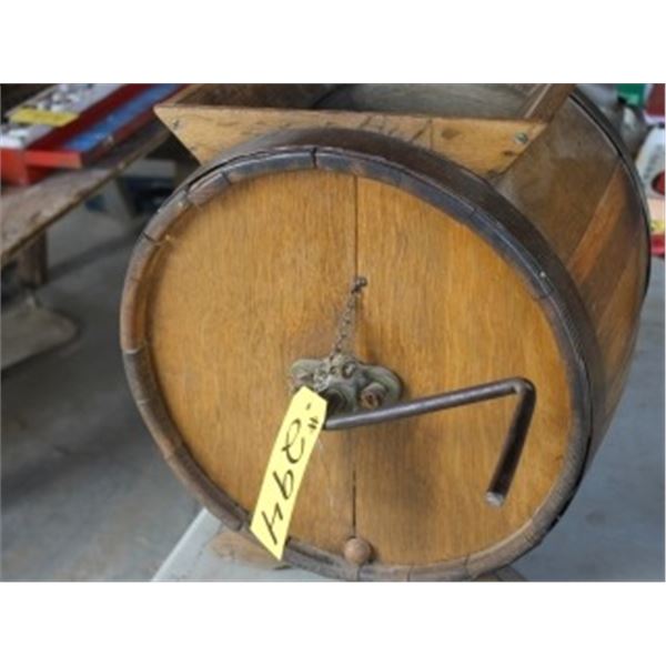 LISTER BARREL STYLE BUTTER CHURN