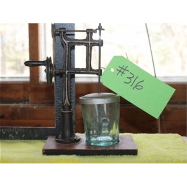 MINIATURE BUTTER CHURN