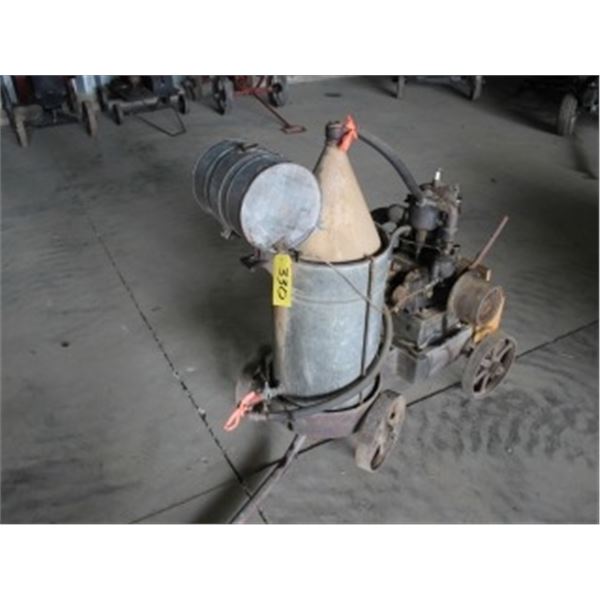 CUSHMAN 4 HP ON CART C/W BELT PULLEY