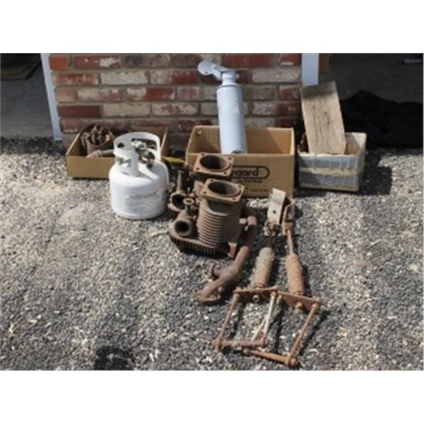 PROPANE TANK, SPRINGS, PARTS