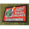 Image 2 : FRAMED LISTER DIESEL ENGINE METAL SIGN