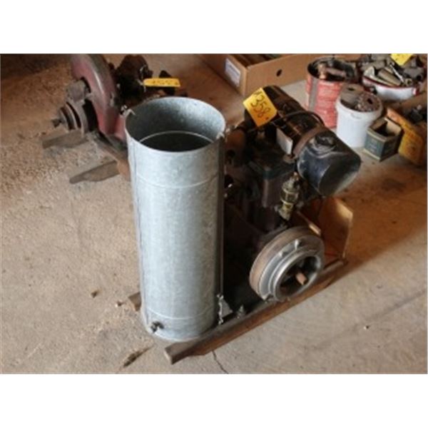 SINGLE CYLINDER STATIONARY C/W WATER TANK
