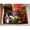 Image 1 : BOX WITH DRILLS, GRINDERS, ETC