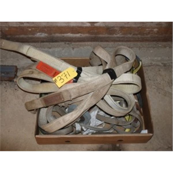 QUANTITY OF TOW SLINGS, BELTS