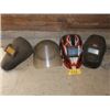 Image 1 : 4 WELDING/GRINDING HELMETS