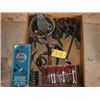 Image 1 : BOX OF WRENCHES, TROWELS, CLAMPS